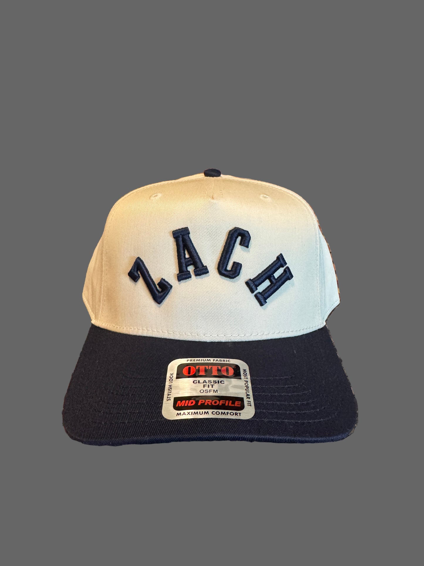 "Zach" Embroidered Hat